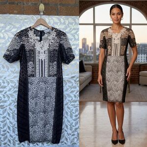⁠Beguile Byron Lars Lace Sequin Dress 10 Whimsigoth